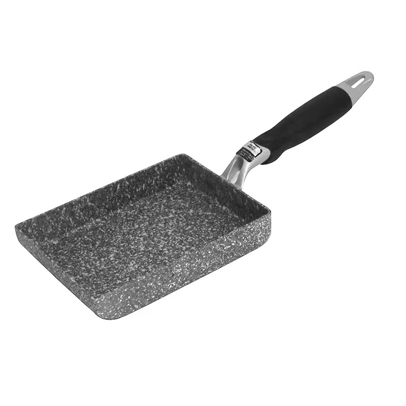 Çok Amaçlı Kapalı Özel Boyut kızartma tavası Izgara Indüksiyon Dumansız Biftek Yapışmaz Mutfak ızgara tavası