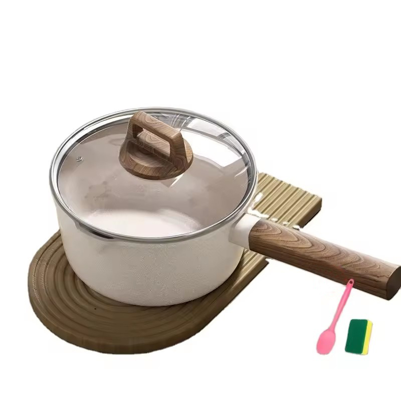 Buğday pirinç taş yurdu öğrenci potu yükseltilmiş bebek pot bebek ev yapışmaz sıcak süt anlık erişte potu