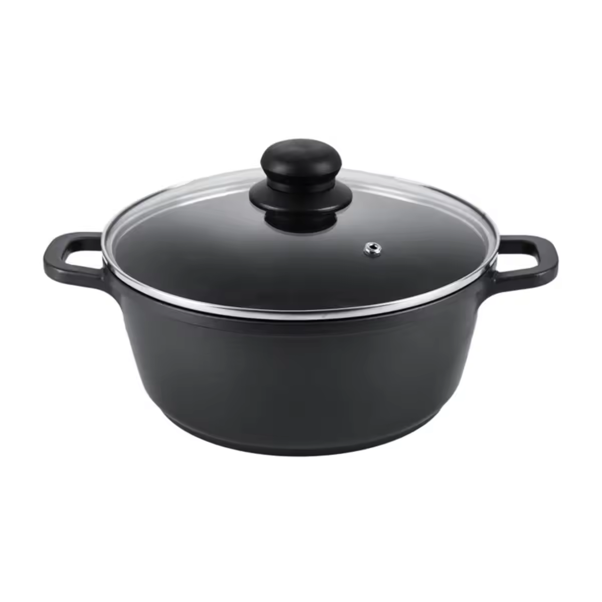 Dayanıklı özel logo yapışmaz seramik kaplama alüminyum güveç tava kapaklı tencere