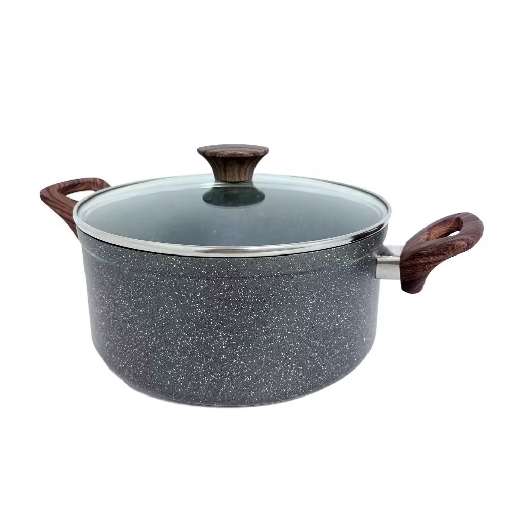 İyi Fiyat dövme Alüminyum Yapışmaz Mutfak Aksesuarları Seti Tencere Pişirme Tencere Seti Tencere Seti
